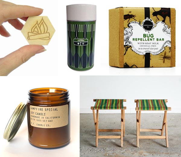Vintage camping inspiration by Finely Crafted