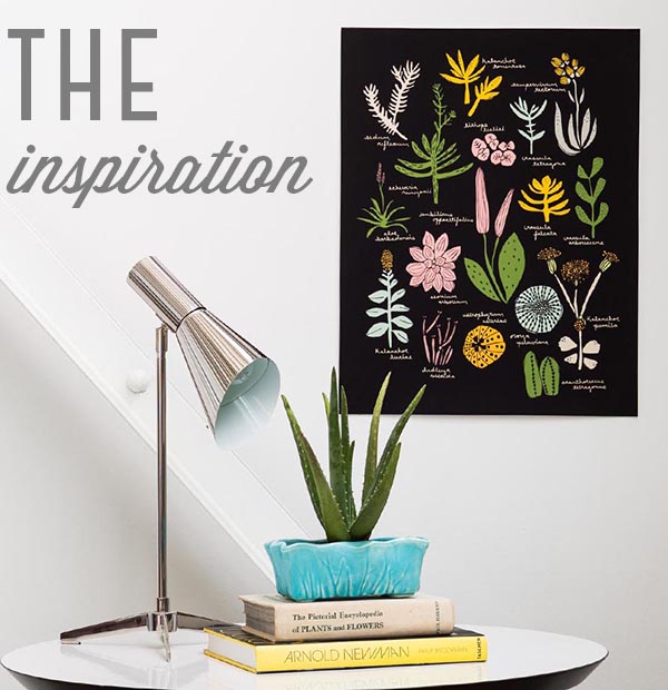Succulent poster designed by Finely Crafted and Leah Duncan